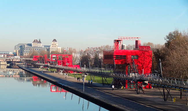 Follies, Parc de la Villette, Paris.